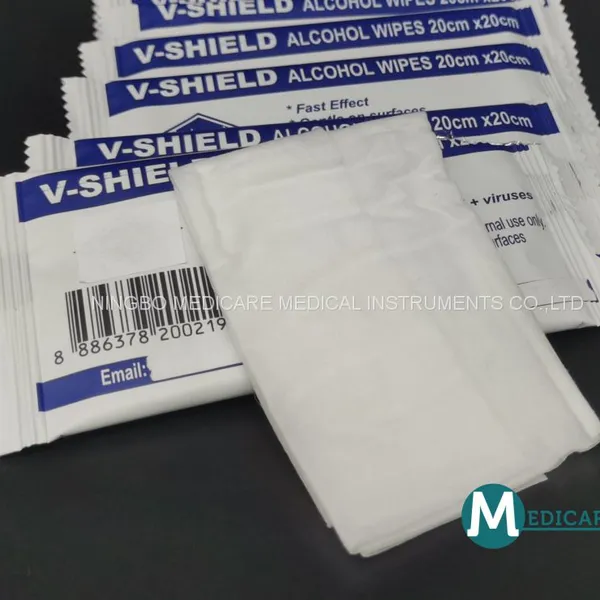 Alcohol Wipes 70% Isopropyl Wipes Sterilization Wipes Big Size Alcohol Pad photo-3