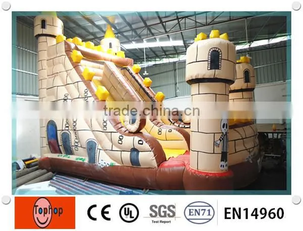 PVC Tarpaulin Giant Inflatable Water Slide For Kids And Adults photo-4