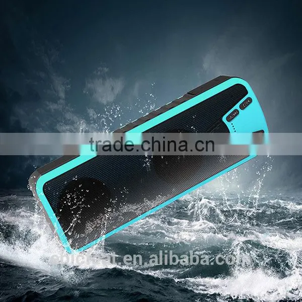 Super Hot 2016 10W Powered Speaker,waterproof Bluetooth Speaker,powerbank Speaker photo-3