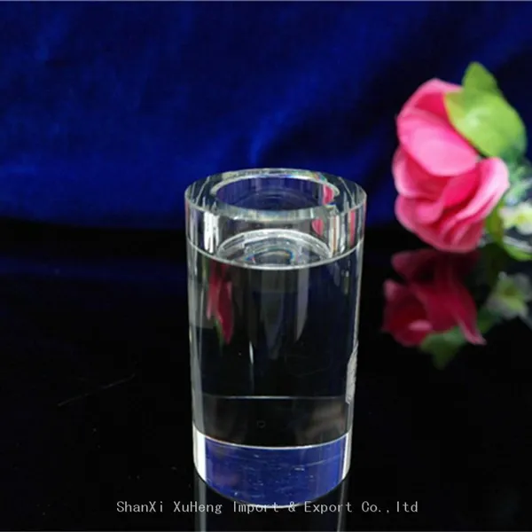 Europe K9 Crystal Candle Holders Stand Wedding Home Decor Candlestick Table Centerpieces photo-3