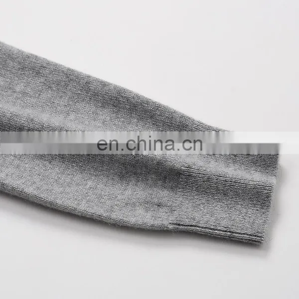 100% Cashmere Women's Casual Hoodie Comfortable Full Zip Cardigan Hood Knitted Solid Pattern Winter Season Front Logo Position photo-6