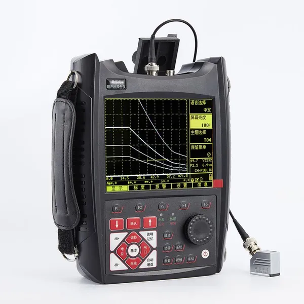 Portable Digital Ultrasonic Flaw Detector Metal Leak Detector Meter