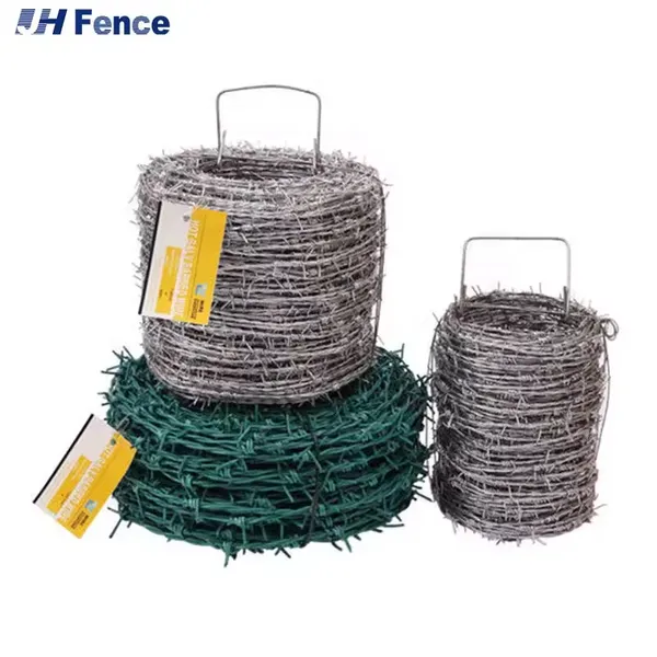 Factory Price Wholesale Hot Dip Galvanized Barbed Wire Roll Mesh Fence Manufacturer Good Price High Security photo-3