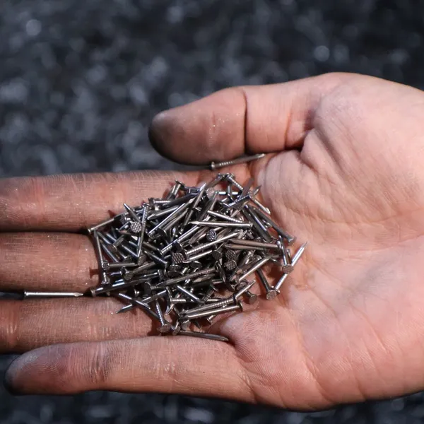 Steel Building Nails 1kg Sealed Bags Moisture Proof