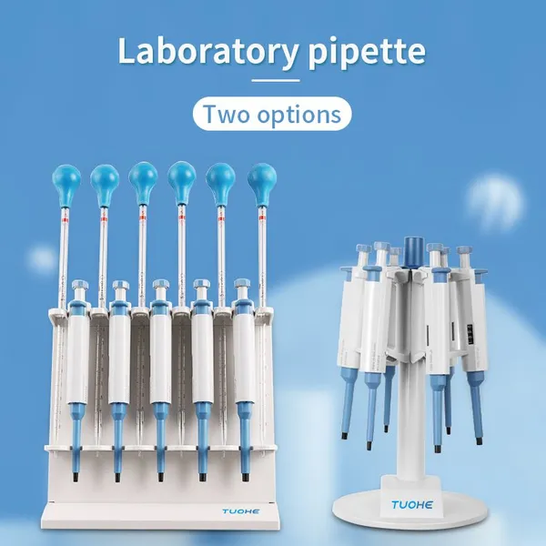 Tuohe Pipette Holder, Z-shaped Rotating Pipette Rack, 5/6 Pipette Racks photo-4