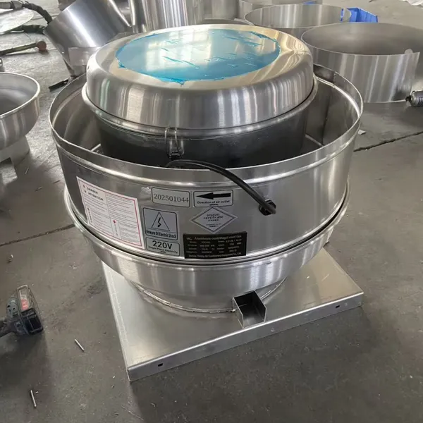 Aluminum Top Discharge Roof Fan for Food Trucks photo-2