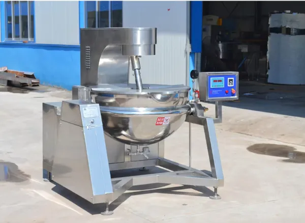 Jacket Cooking Mixing Pot by Steam or Gas Heating10 photo-3