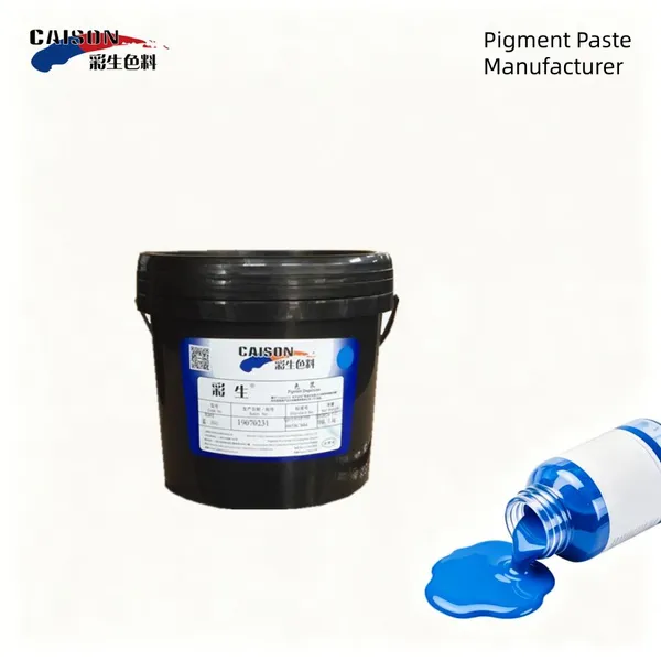 Textile Pigment Dyeing Color Paste CTH--302 Brilliant Blue