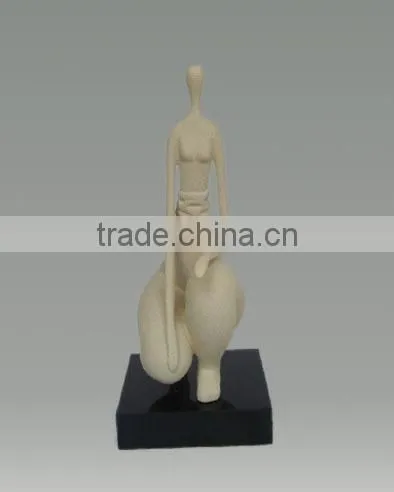 Nude Female Bronze Sculpture Squat Woman Modern Bronze Sculpture Urban Statue