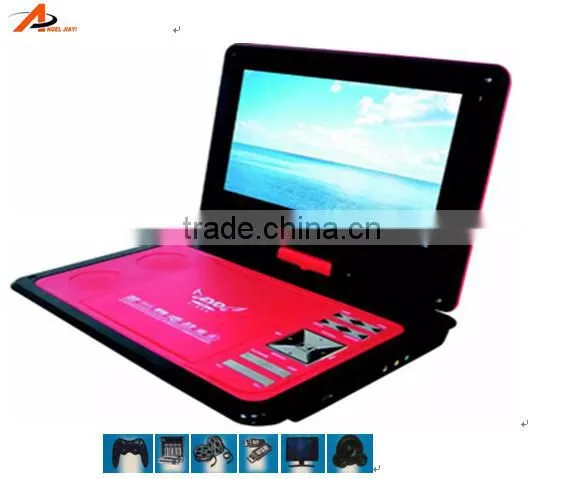 Portable cd Dvd Evd Player With 2 Speaker Full hd Rmvb 3d Portable Evd Player photo-2