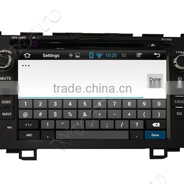 Wecaro Android 4.4.4 Car Dvd Player High Quality 8" for Honda Crv Car Dvd Gps Navigation Steering Wheel Control 2006 - 2011 photo-3