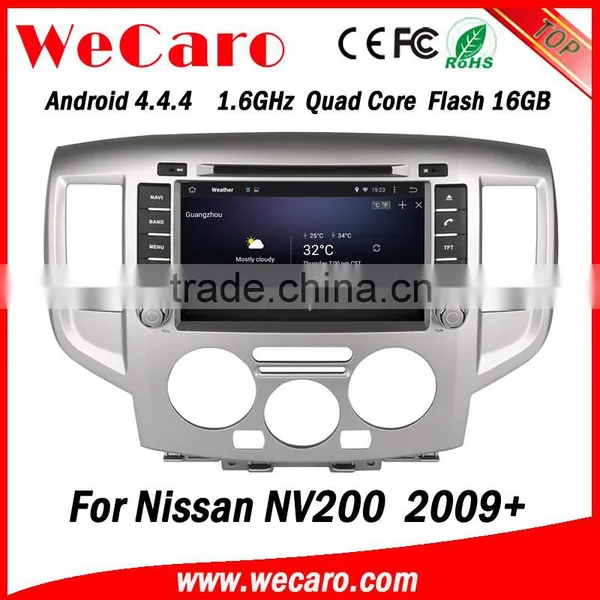 Wecaro 8" Android 4.4.4 WC-NS8200 WIFI 3G Car Radio Player for Nissan Nv200 Car Dvd Gps 2009 2010 2011 2012 photo-4
