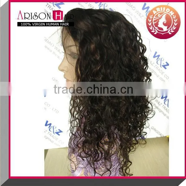 2015 New Products 7A Natural Looking Brazilian Human Hair Wig Cheap Brazilian Human Hair Wig photo-4