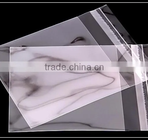 China Factory Self Adhesive Resealable Custom Logo Opp and pe Plastic Packing Bags With the Hanging Header for Stationery photo-4