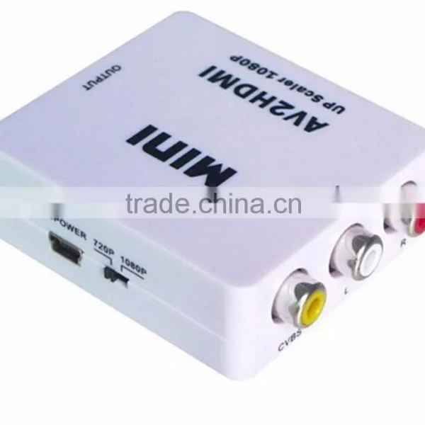 av to Hdmi Converter Mini Size AV to HDMI Converter RCA to HDMI Converter 3RCA to HDMI Converter 1080P photo-2