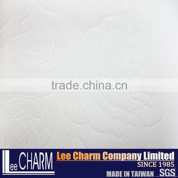 3D Embossed Polyester Upholstery Fabric