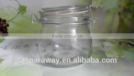 Eco-friendly Feature Glass Airtight Jar Glass Material Container for Honey photo-2