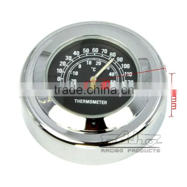 BJ-HBW-008 Waterproof Shock Resistant Billet Aluminum Motorcycle Thermometer Use on Windscreen photo-6