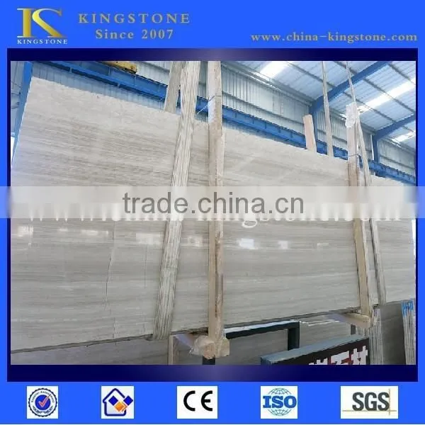 Cheap Chinese Wood Grain White Marble in Stock photo-6