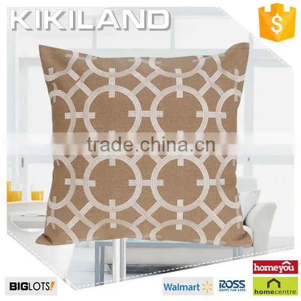 Fabric Outdoor Cheap Sofa Machine Embroidery Designs Cushion Cover