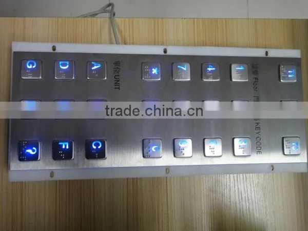 Hot Sale Backlight Backlit Metal Keyboard photo-3