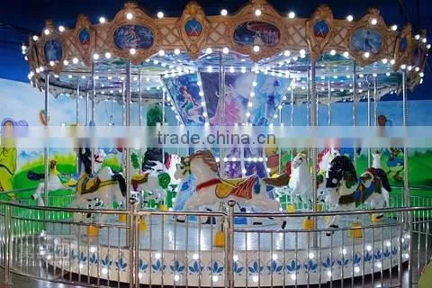 Professional Design Playground Amusement Park Equipment Merry go Round for Sale