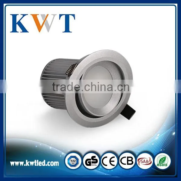 3 Years Waarranty Color Temperature Adjustable Downlight High Quality Rotatable 10W Cob Led Downlight