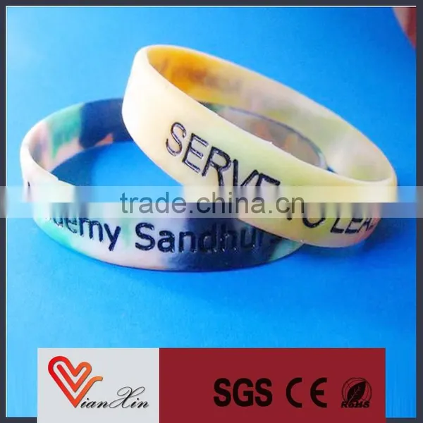 Promotional Bulk Cheap no Minimum Free Shipping Custom Silicone Wristband photo-5