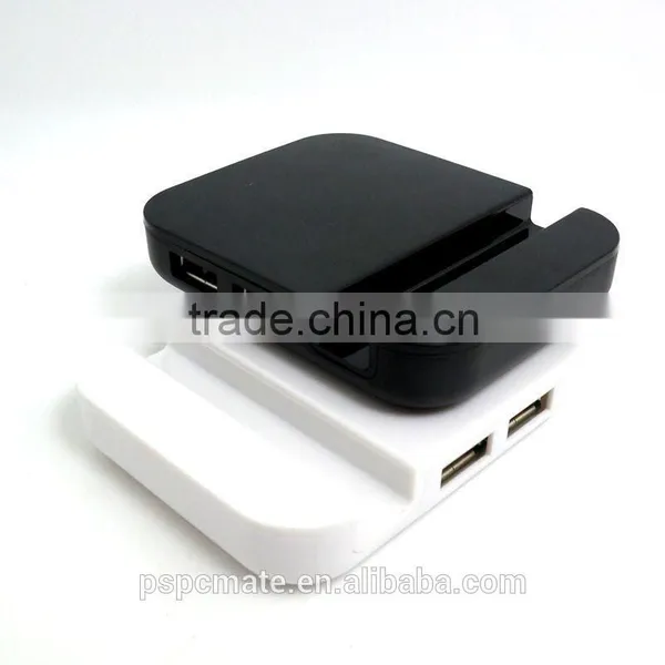 White or Black Phone Holder High Speed 4 Port Usb Hub 2.0,High Speed Usb 2.0 Hub photo-5