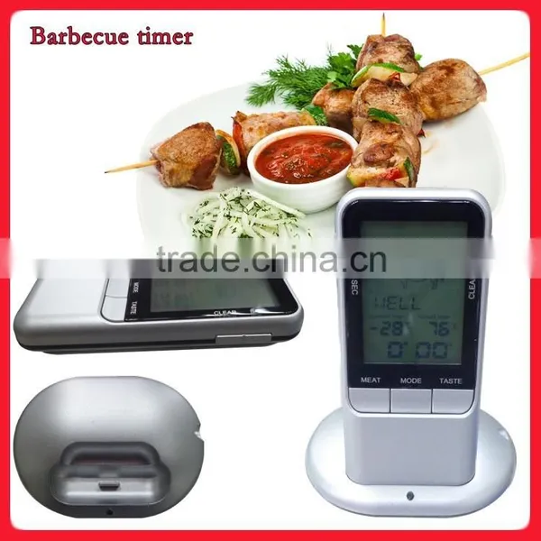 High-tech Digital Bbq Lcd Fork Thermometer ,wireless BBQ Fork With Temperature