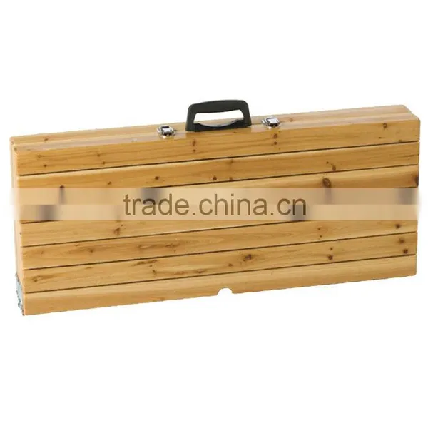 Leisure Season Portable Folding Table at Ascot Picnic Table Set Version photo-2