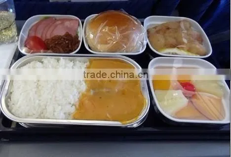 Aluminum Foil Container High Grade Material Airline Food Containers Diaposable photo-6