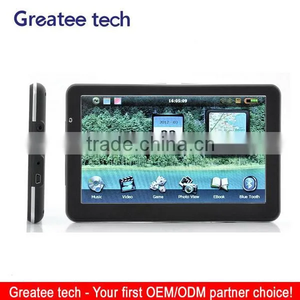 7 Inch Car Gps Navigator Bluetooth Avin Navigation Gps