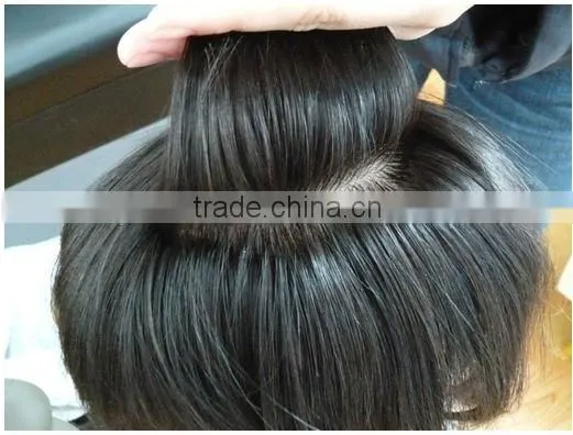 Human Hair Wigs for Men High Quality Men's Toupee photo-6