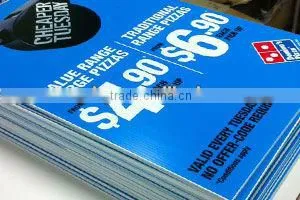 3mm 650g Blue Color PP Hollow Sheet
