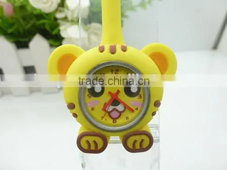 Cute Cartoon Design Silicone Pocket Nurse Watch Patent photo-3