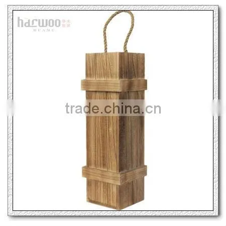 Lacquer Wooden Wine Set Box for Single photo-4