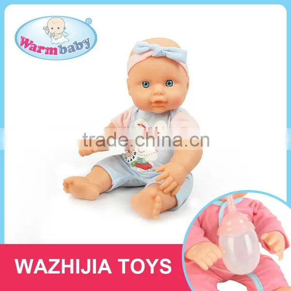 Shantou Hot Item Lovable Small Baby Dolls Wholesalers for Kids With Cart
