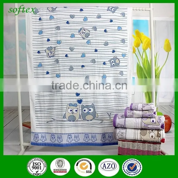 Lovely Animals Printed Towel Print Towel Bath Towels photo-2
