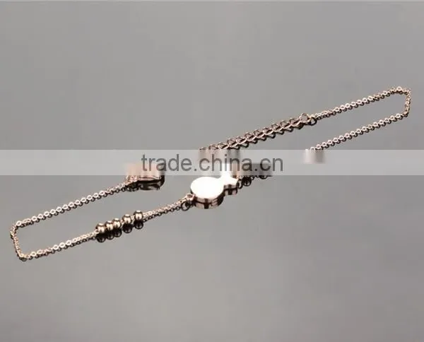 Jewellery Fashionable 316L Stainless Steel Style Fish Charm Sexy Slave Anklet Chain photo-6