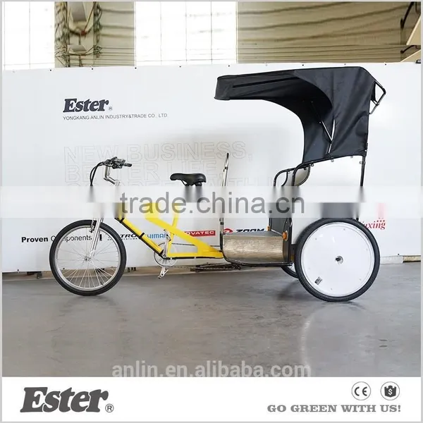 ESTER Hot Sale Adult Pedicab Bike for Sale/cheap Pedicab Rickshaws for Passengers