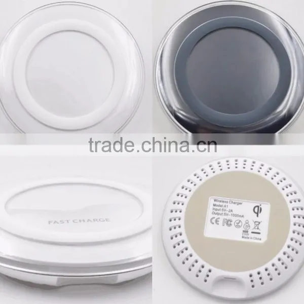 Genuine Qi Wireless Charger Fast Charger for Samsung Galaxy Note 5 Works for Samsung S7 S7 Edge S6 S6 Edge Plus photo-3