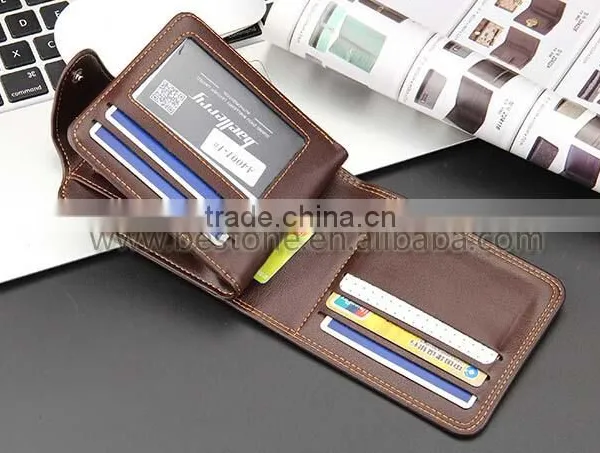 Quality Men Zipper Folding Men Wallet Purse Gift photo-2