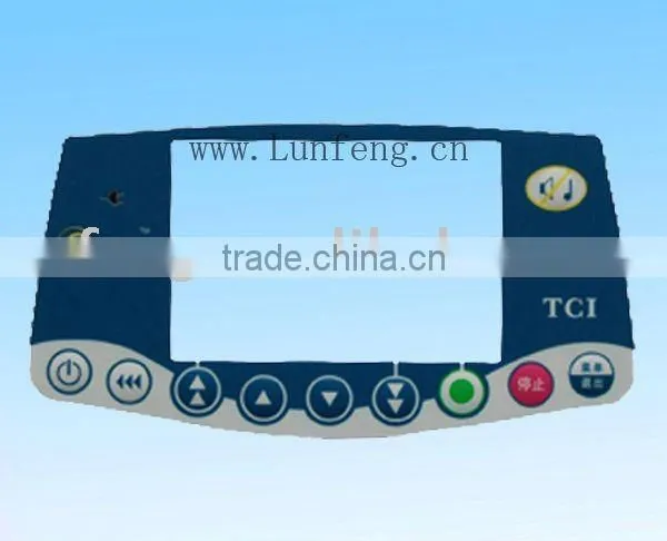 Transparent Window Membrane Keypad Made of EBG180