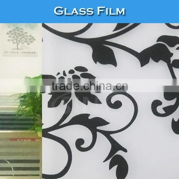 S022 1.22x50M Window Colored Print Glass Opaque Film photo-4