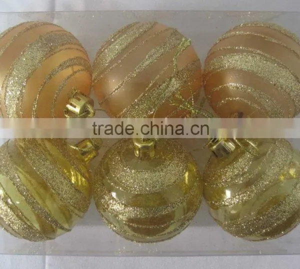 Painted Plastic Christmas Transparent Ball photo-4