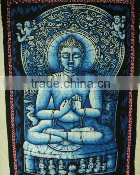 Indian Gods Batik Wall Hangings Shiva photo-5