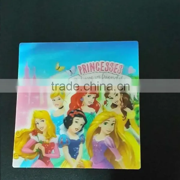 Коробка для принцессных 3D PET-решетчатых печатных карт Princess Girls