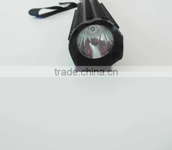 Onlystar GS-9801 Aluminum XPE R3 250lm Police Self-defence Led Baton Flashlight photo-3
