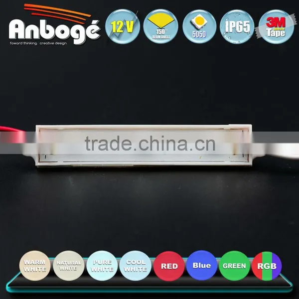 factory sales dc12v smd 5050 led module with CE ROHS RED